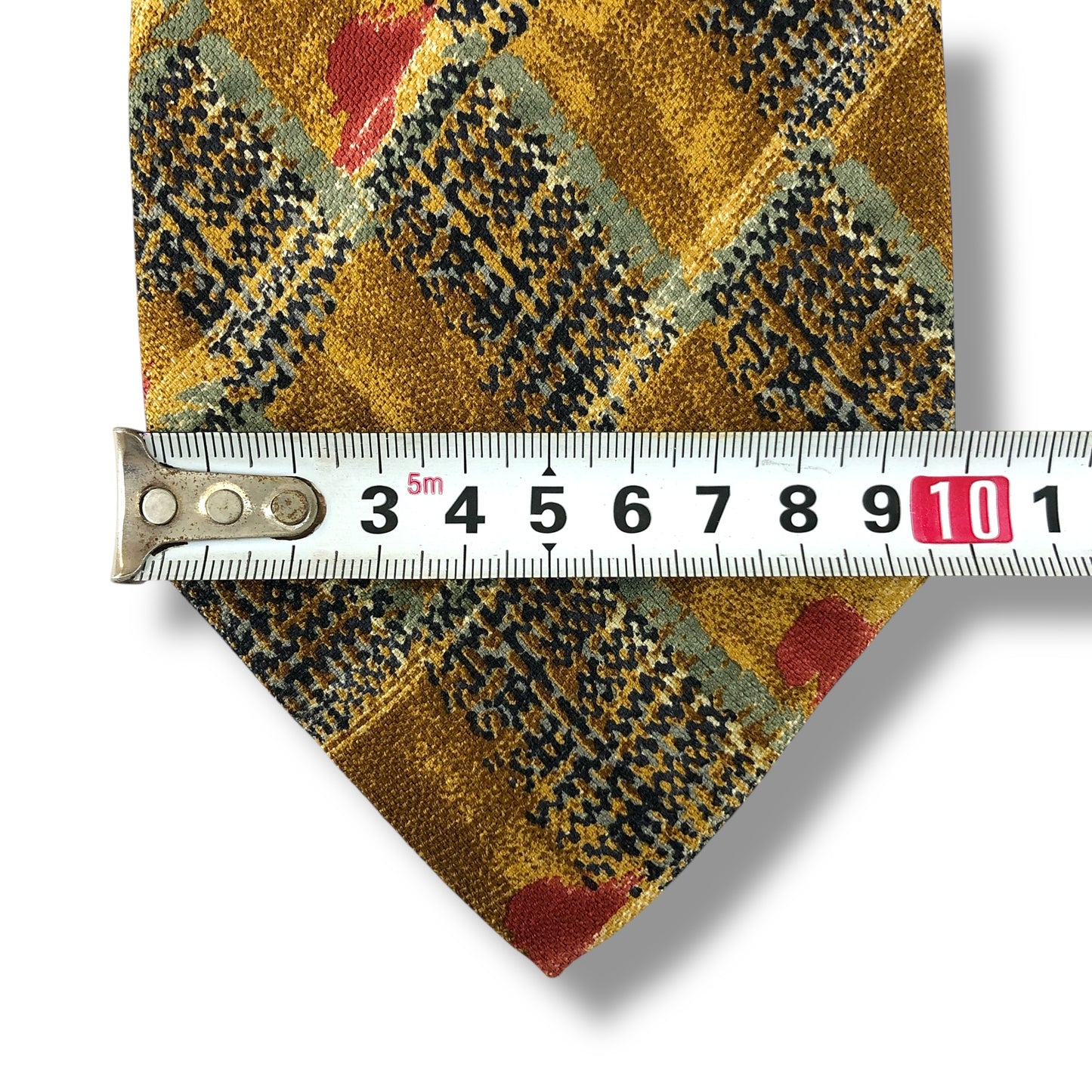 【7520】美品！エンリココベリ　ネクタイ　ブラウン系