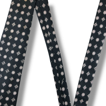 【7527】良品！シャネル　ネクタイ　ブラック系