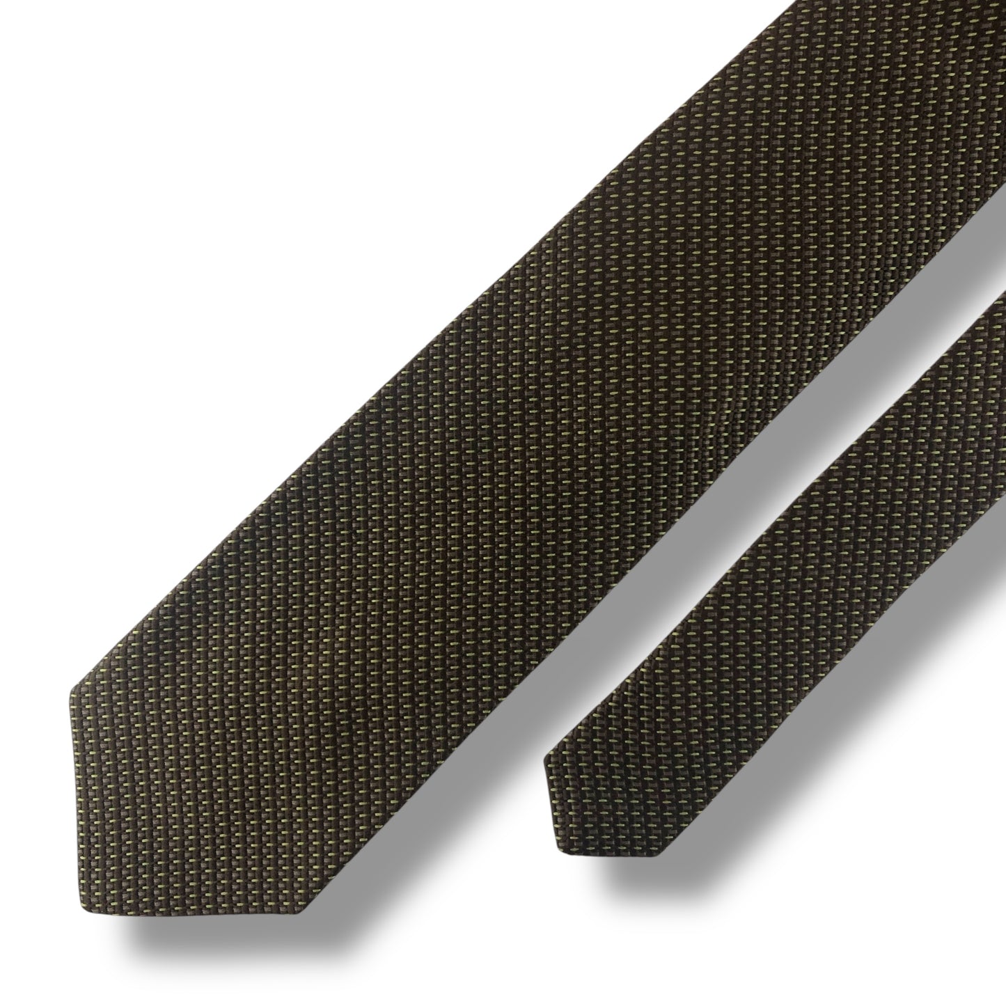 【7529】未使用保管品　ダックス　ネクタイ ブラウン系