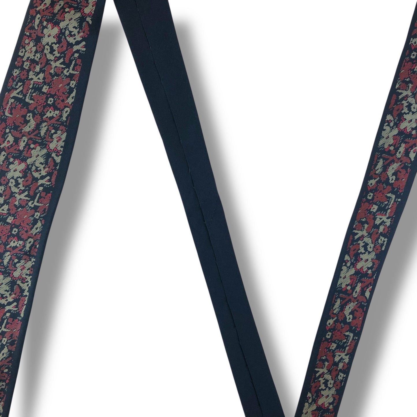 【7536】良品！ミラショーン　ネクタイ　ネイビー系