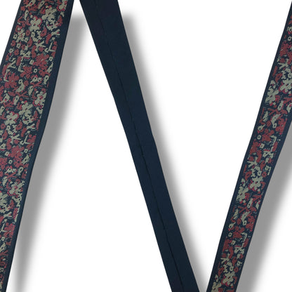 【7536】良品！ミラショーン　ネクタイ　ネイビー系