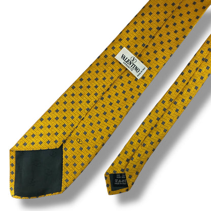 【7540】美品！ヴァレンティノ　ネクタイ　イエロー系