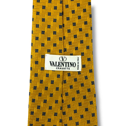 【7540】美品！ヴァレンティノ　ネクタイ　イエロー系
