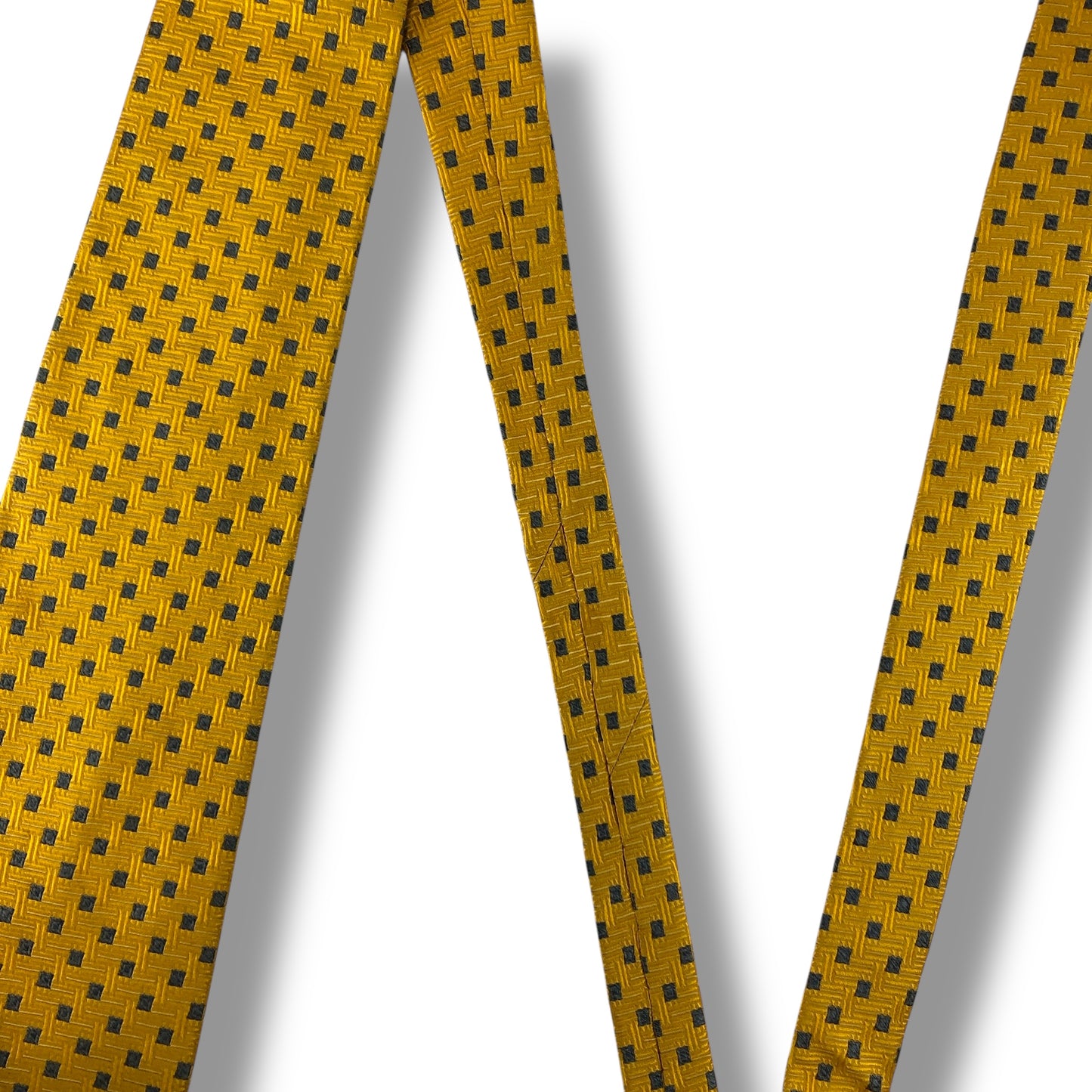 【7540】美品！ヴァレンティノ　ネクタイ　イエロー系