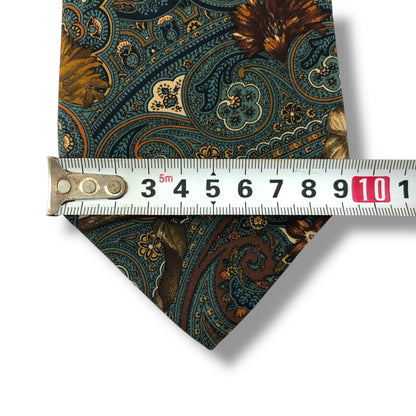 【7541】美品ー良品！クリスチャンディオール　ネクタイ　グリーン系