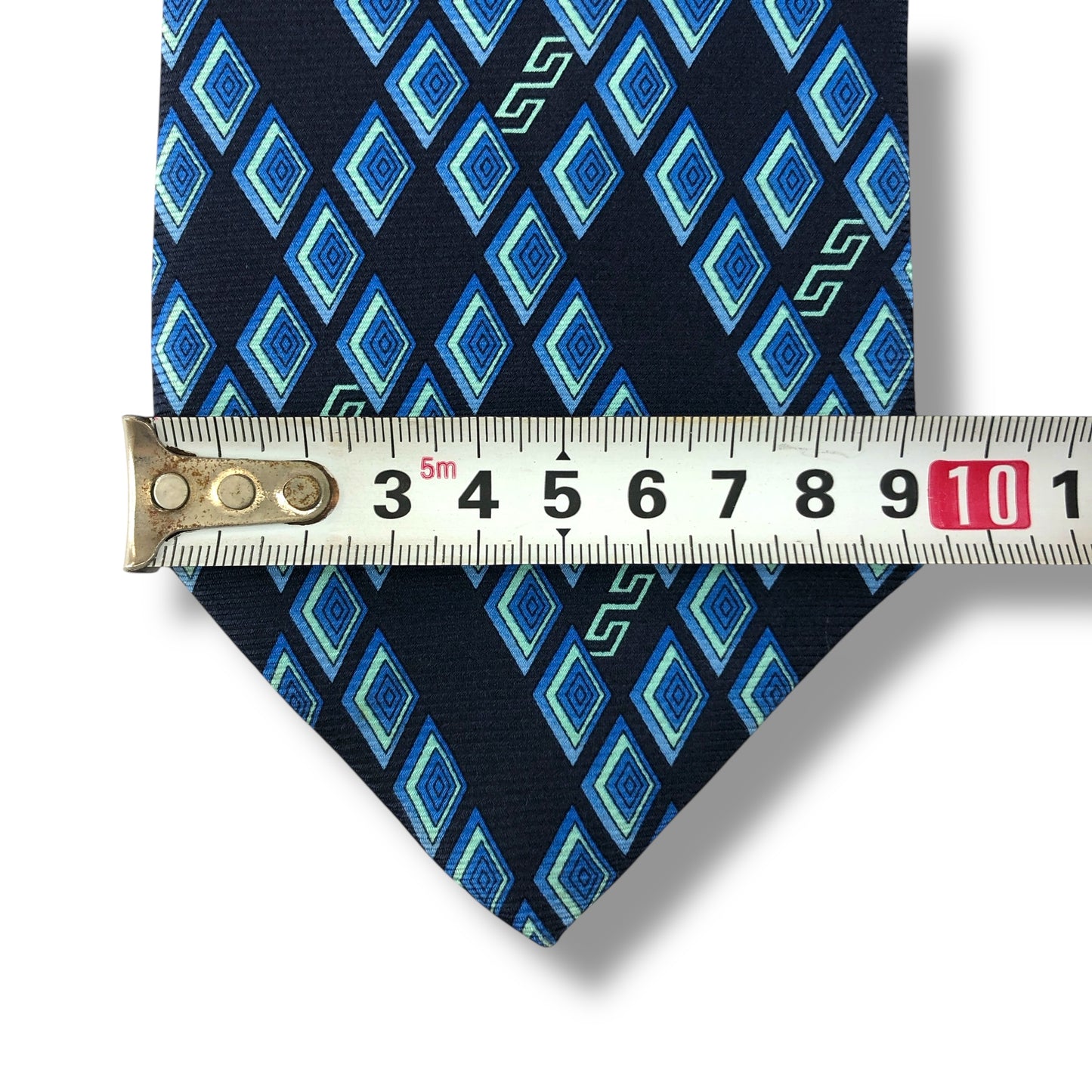 【7544】良品！ジャンニヴェルサーチ　ネクタイ　ブルー系