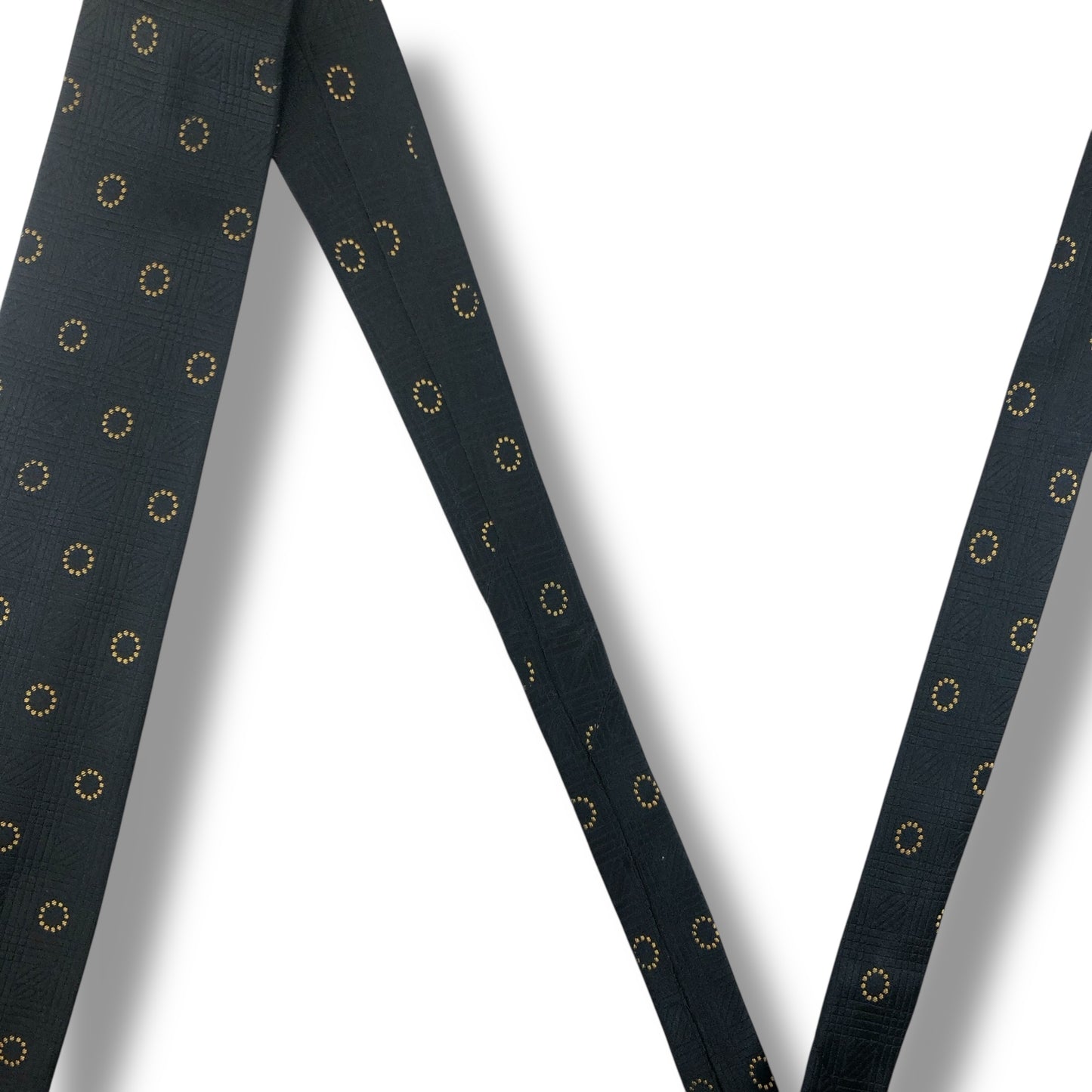 【7551】良品！バーバリー　ネクタイ　ブラック系