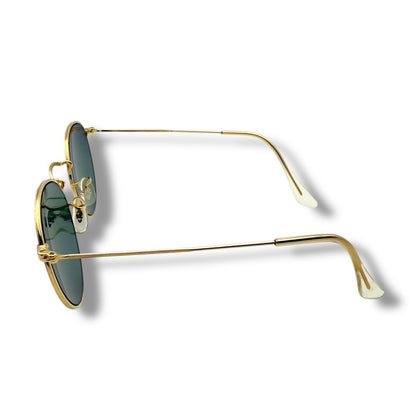 [75] Ray-Ban sunglasses, gold