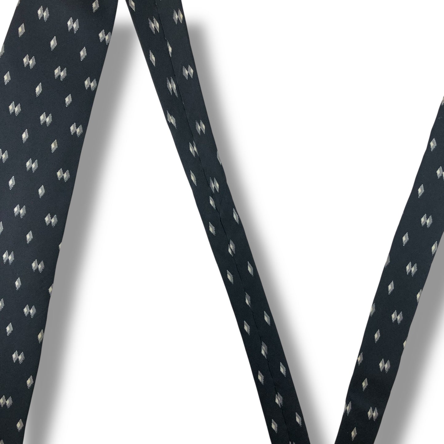 【7556】美品！シャルルジョルダン　ネクタイ　ブラック系