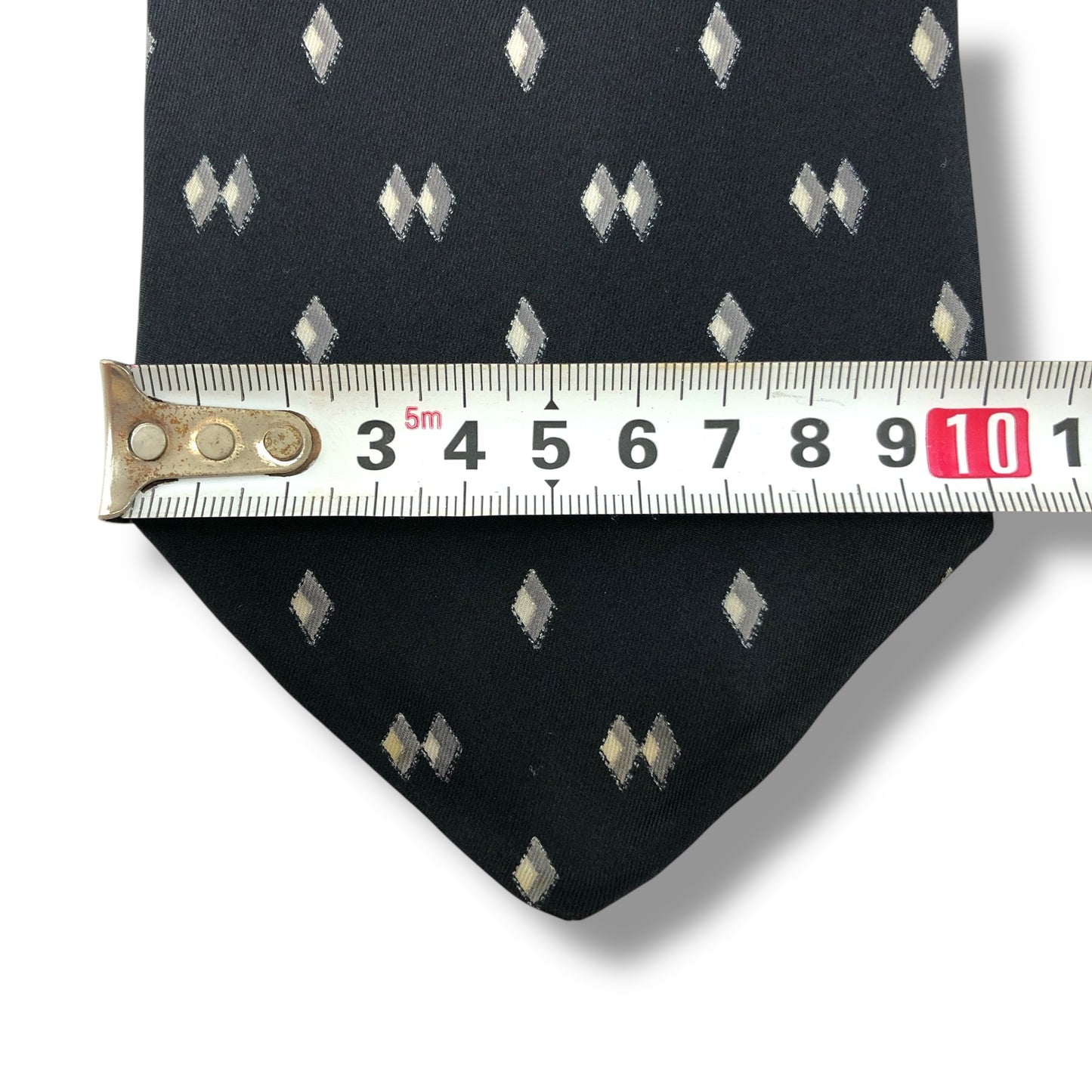 【7556】美品！シャルルジョルダン　ネクタイ　ブラック系