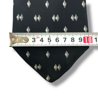 【7556】美品！シャルルジョルダン　ネクタイ　ブラック系