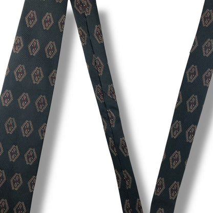 【7569】良品！シャネル　ネクタイ　ブラック系