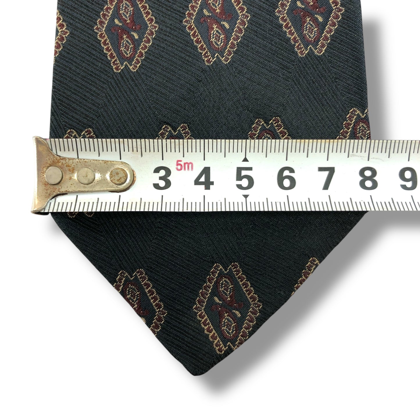 【7569】良品！シャネル　ネクタイ　ブラック系