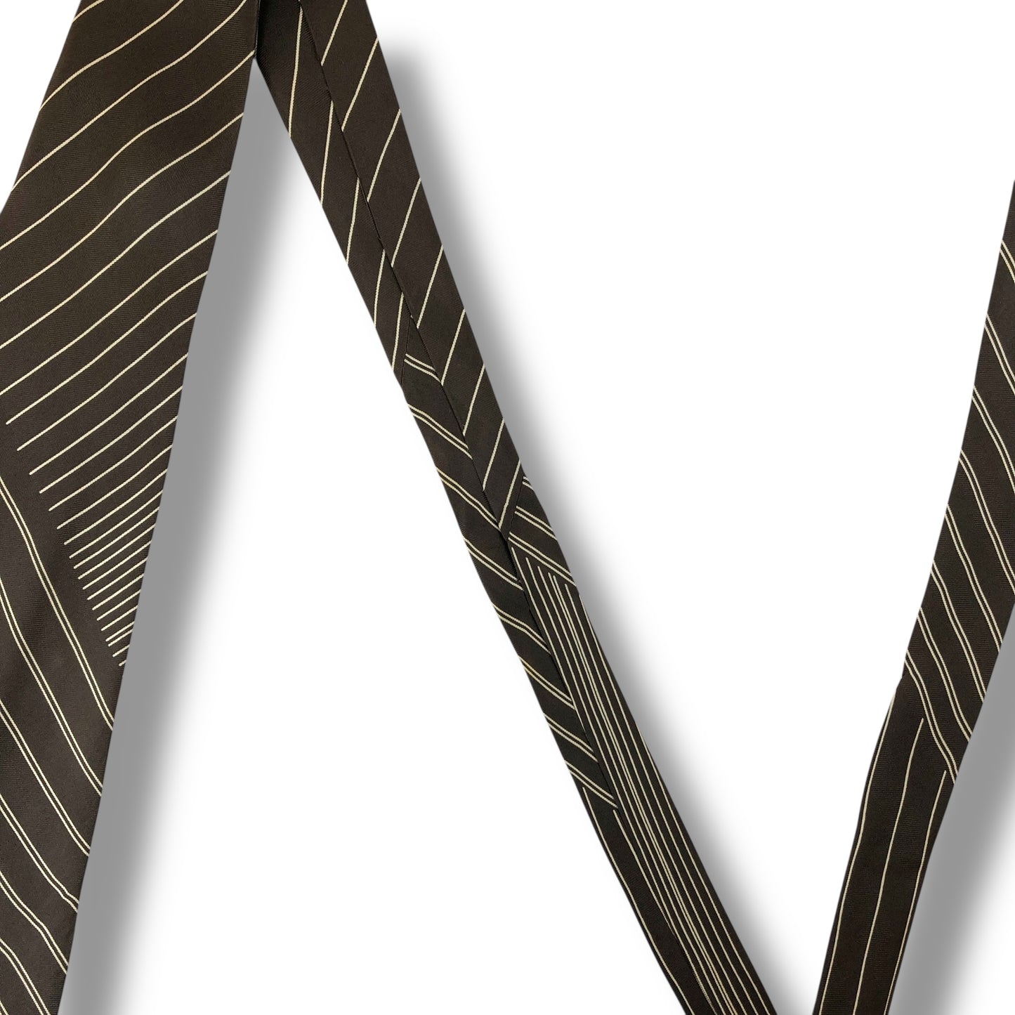 【7572】良品！クリスチャンディオール　ネクタイ　ブラウン系