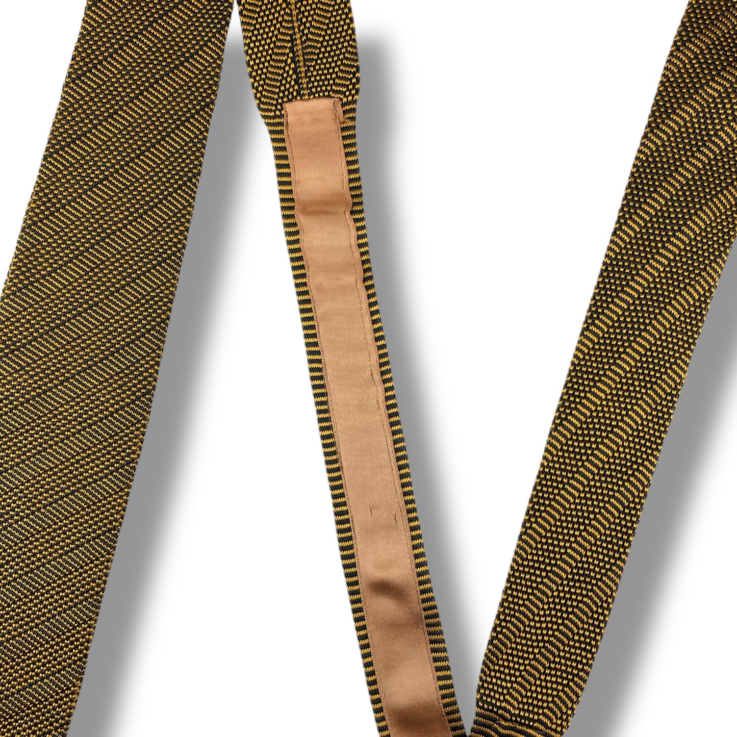 【7574】良品！ダーバン　ネクタイ　ブラウン系