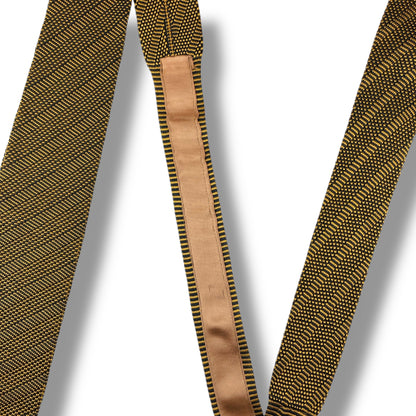 【7574】良品！ダーバン　ネクタイ　ブラウン系