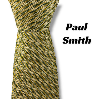 【7583】良品ー可品！ポールスミス　ネクタイ　イエロー系