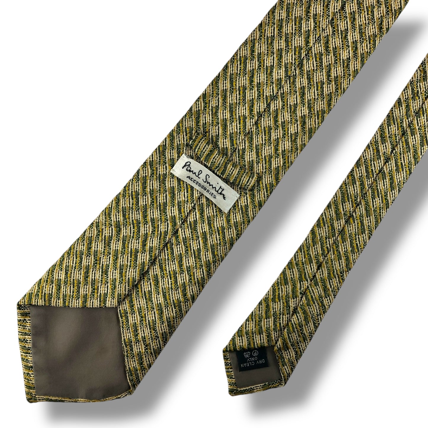 【7583】良品ー可品！ポールスミス　ネクタイ　イエロー系