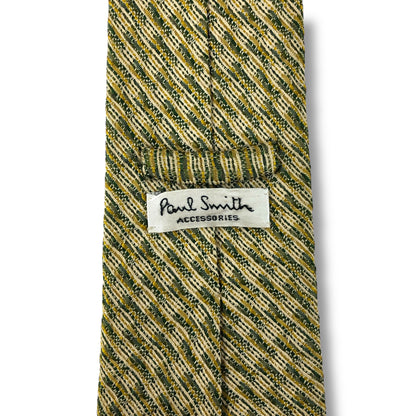 【7583】良品ー可品！ポールスミス　ネクタイ　イエロー系