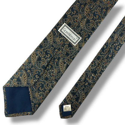 【7587】美品！ジャンニヴェルサーチ　ネクタイ　水色系