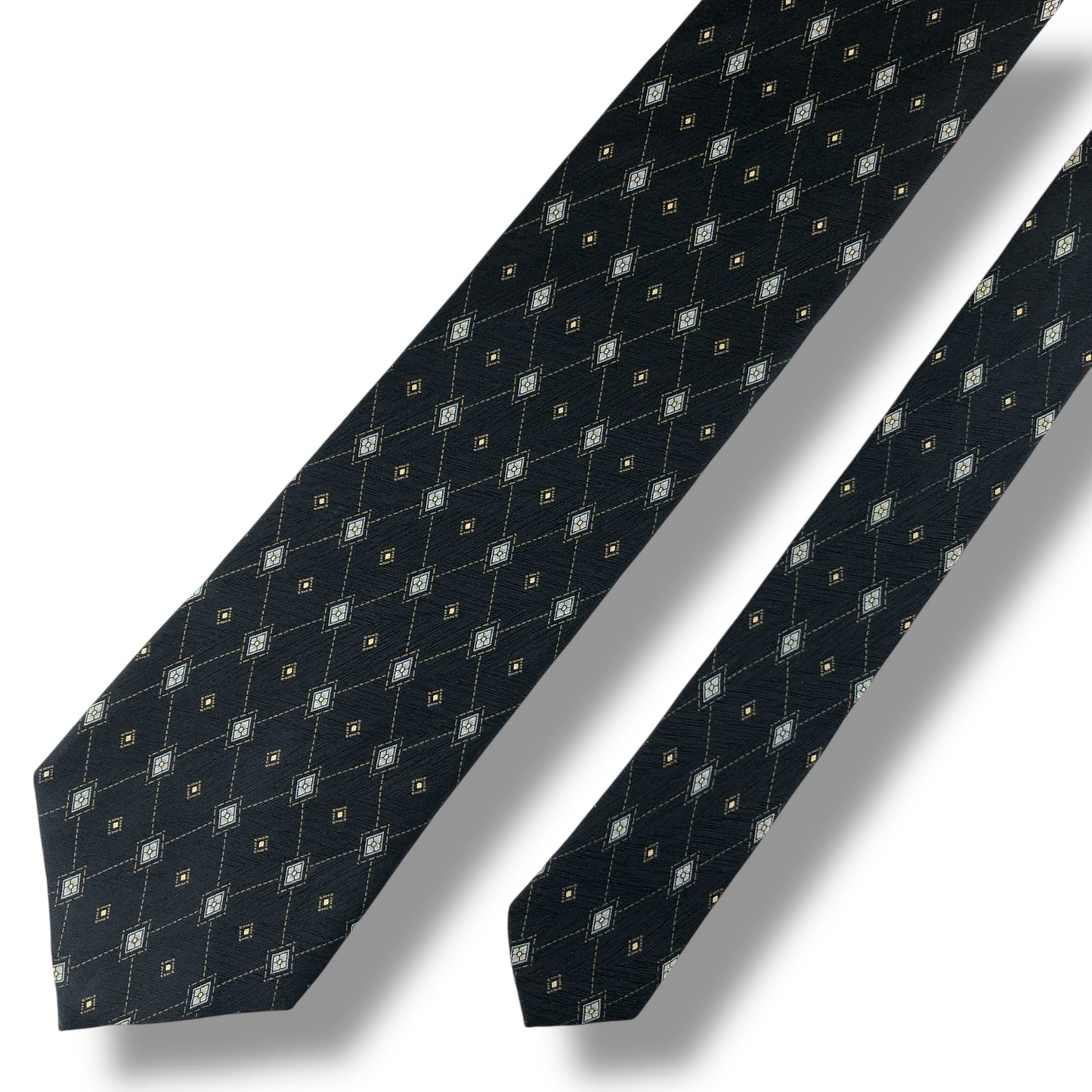 【7592】美品！レノマ　ネクタイ　ブラック系