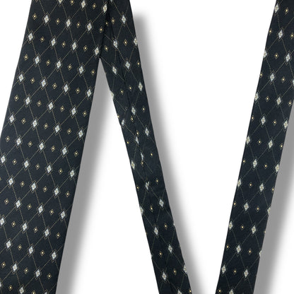 【7592】美品！レノマ　ネクタイ　ブラック系