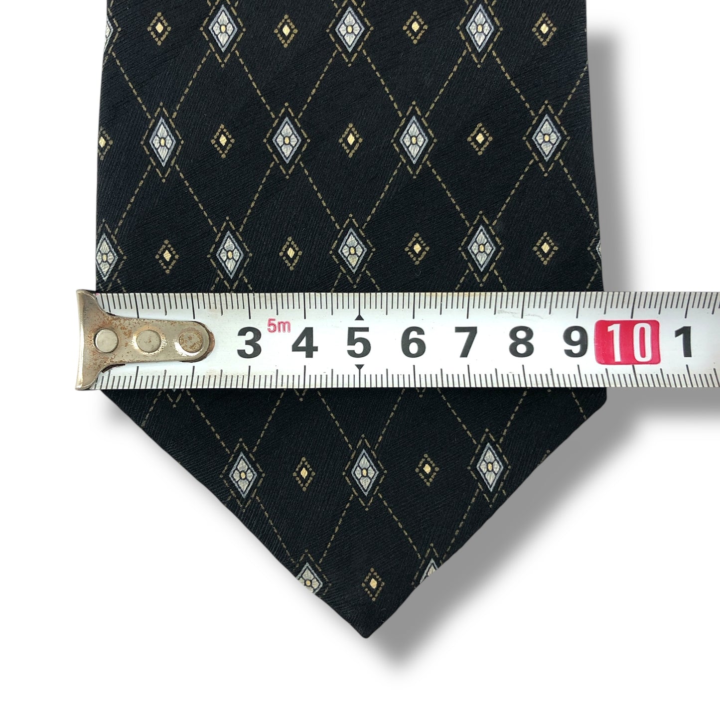 【7592】美品！レノマ　ネクタイ　ブラック系