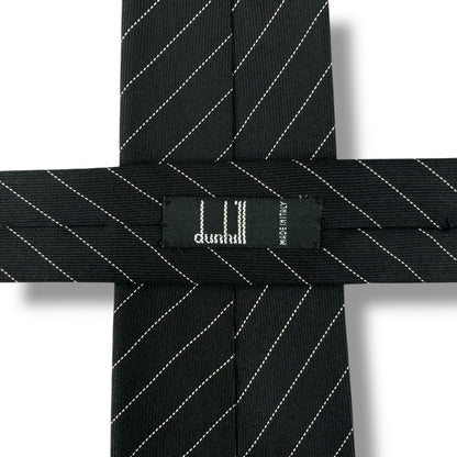 【7595】美品！ダンヒル　ネクタイ　ブラック系