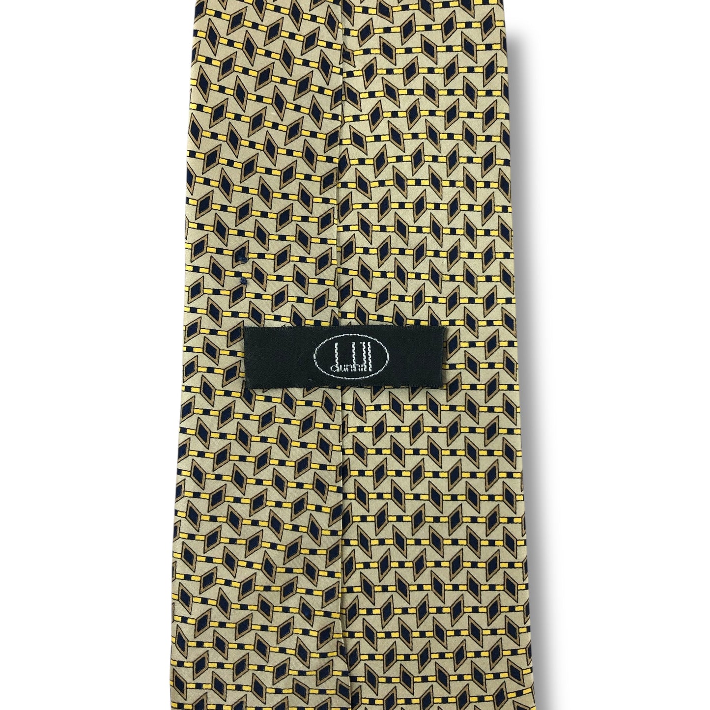 【7597】良品！ダンヒル　ネクタイ　ベージュ系