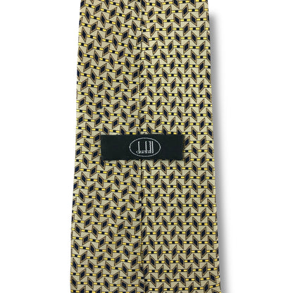 【7597】良品！ダンヒル　ネクタイ　ベージュ系