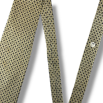 【7597】良品！ダンヒル　ネクタイ　ベージュ系