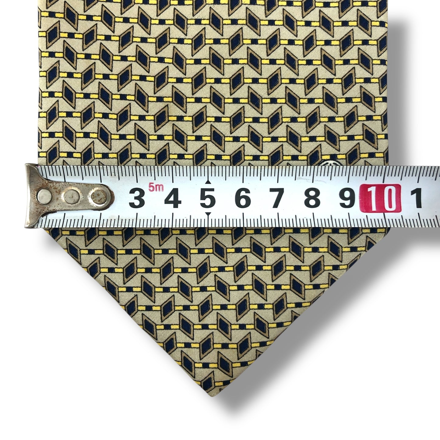 【7597】良品！ダンヒル　ネクタイ　ベージュ系