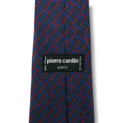 【7598】美品！ピエールカルダン　ネクタイ　グレー系