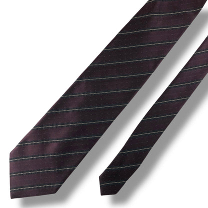 【7613】良品！ドルチェアンドガッバーナ　ネクタイ　ボルドー系