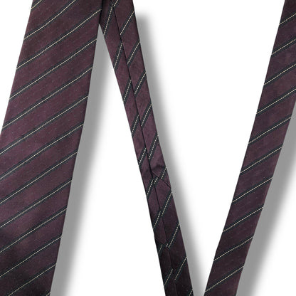 【7613】良品！ドルチェアンドガッバーナ　ネクタイ　ボルドー系