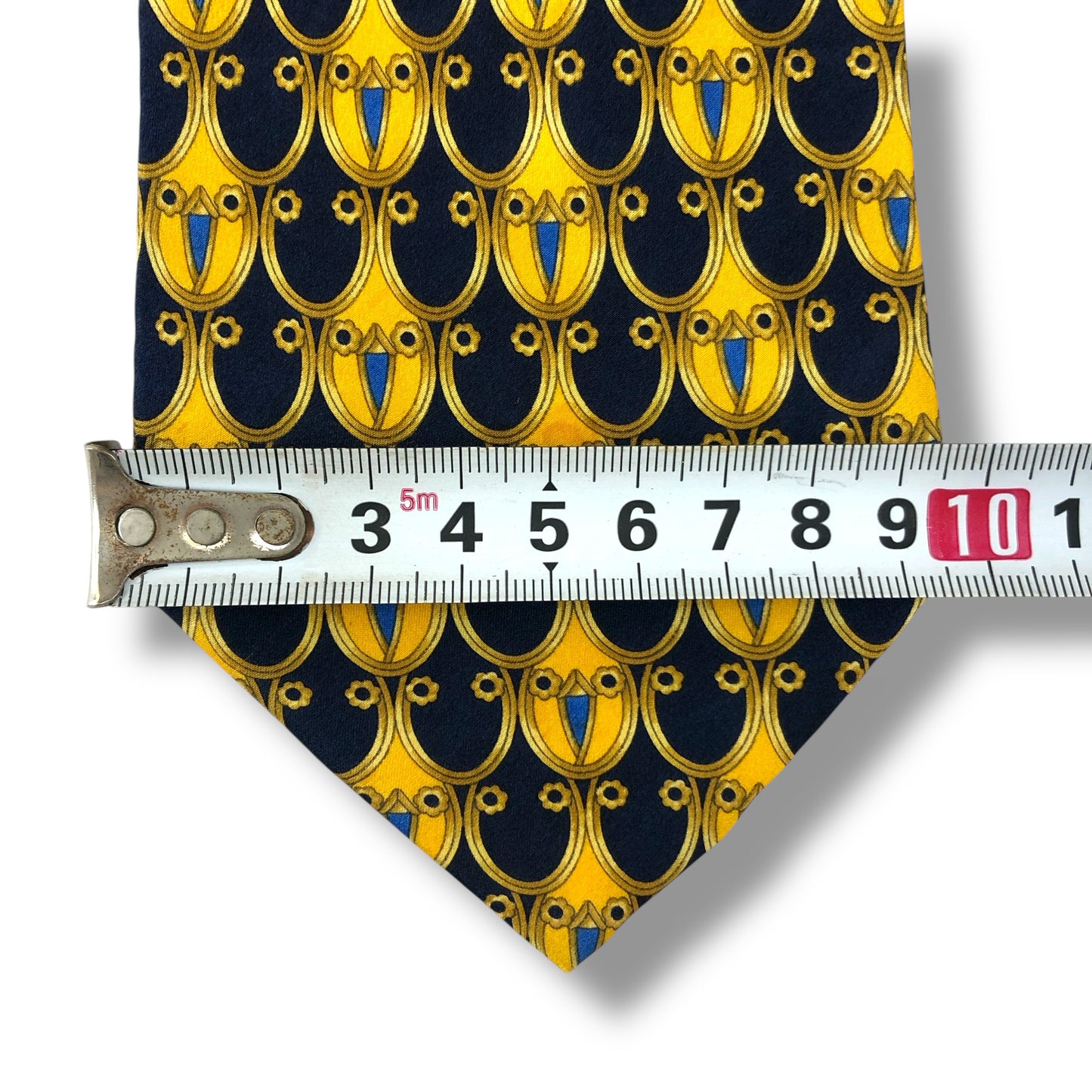 【7618】良品！ランバン　ネクタイ　ネイビー系