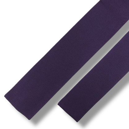 【7629】未使用保管品　エルメス　ネクタイ　パープル系