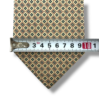 【7634】未使用保管品　タケオキクチ　ネクタイ　ゴールド系