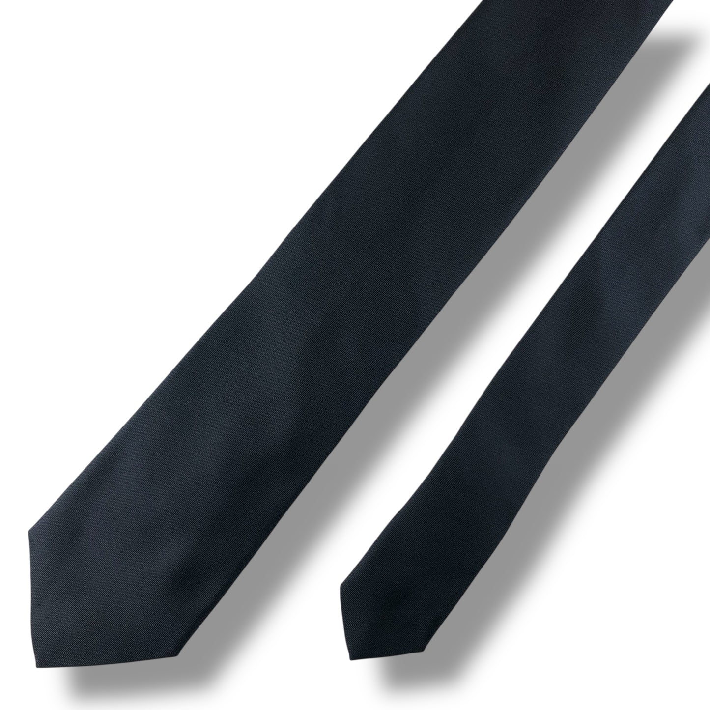 【7636】未使用保管品　ダーバン　ネクタイ ブラック系