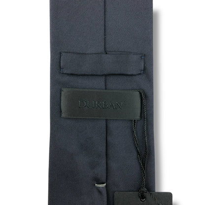 【7636】未使用保管品　ダーバン　ネクタイ ブラック系