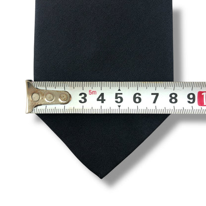 【7636】未使用保管品　ダーバン　ネクタイ ブラック系