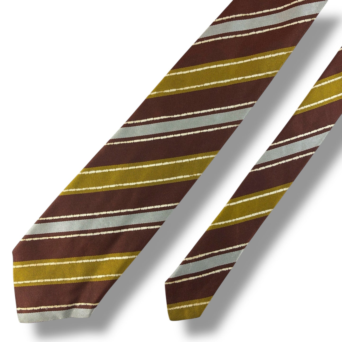 【7643】良品！ポールスミス　ネクタイ　ブラウン系