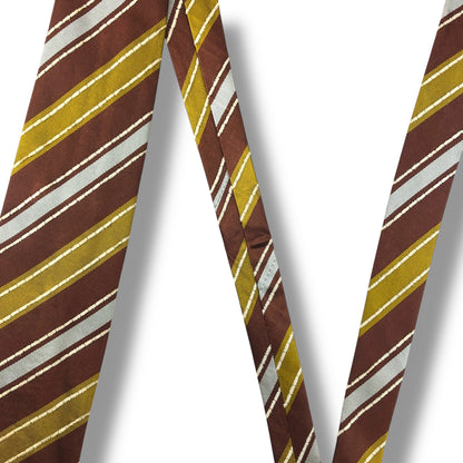 【7643】良品！ポールスミス　ネクタイ　ブラウン系