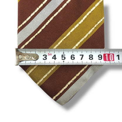 【7643】良品！ポールスミス　ネクタイ　ブラウン系