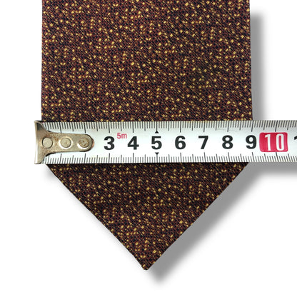 【7645】美品！ダンヒル　ネクタイ　ブラウン系