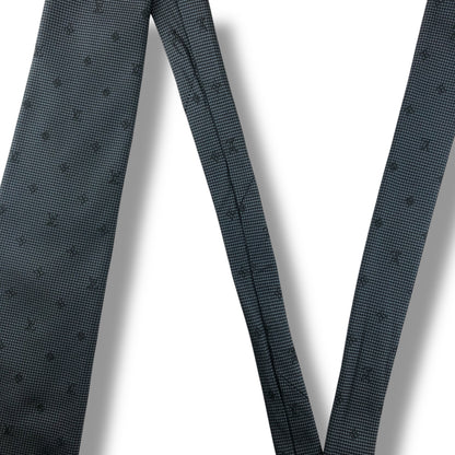 【7647】美品！ルイヴィトン　ネクタイ　ブラック系