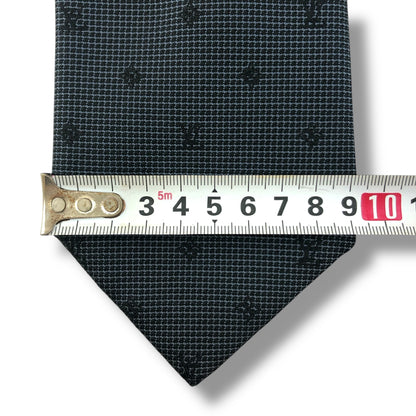 【7647】美品！ルイヴィトン　ネクタイ　ブラック系