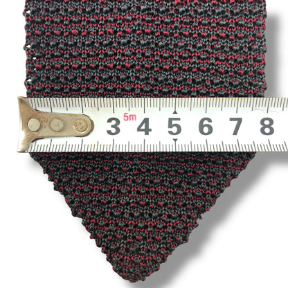 【7662】良品！ダーバン　ネクタイ　バーガンディー系