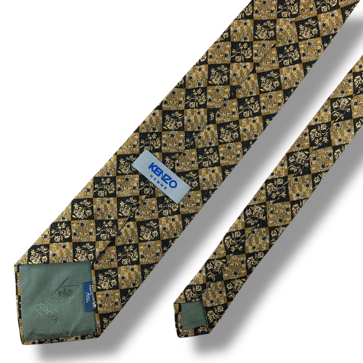 【7680】美品！ケンゾー　ネクタイ　ベージュ系