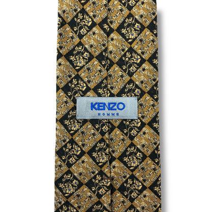 【7680】美品！ケンゾー　ネクタイ　ベージュ系